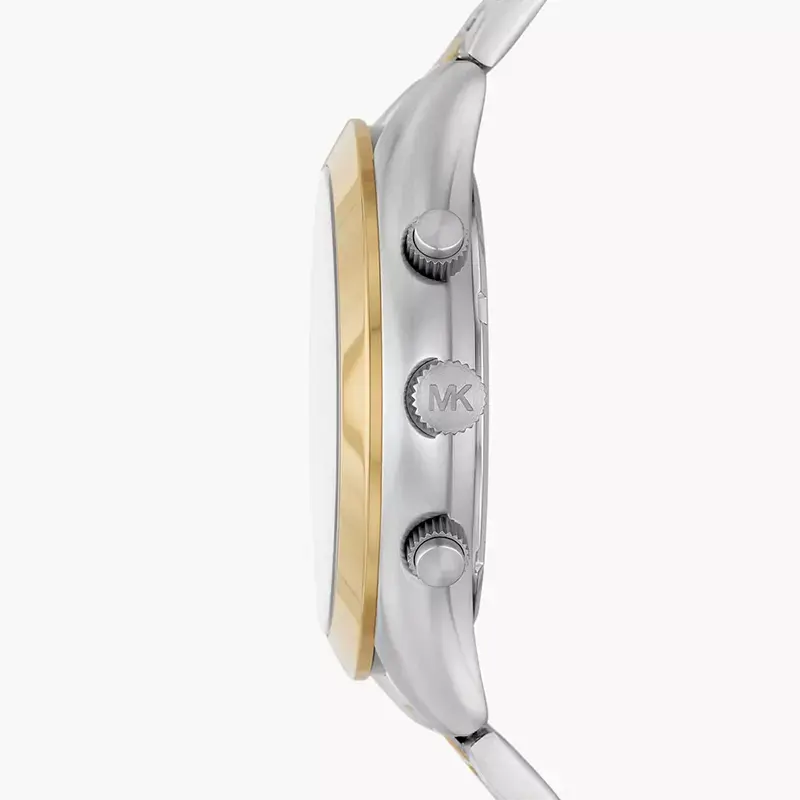 Michael Kors(MK) Slim Runway White Dial Men's Watch- MK8986